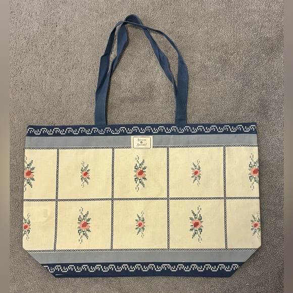 NWOT Sézane Baziszt Collab Tote Bag 100% Cotton - Picture 2 of 2